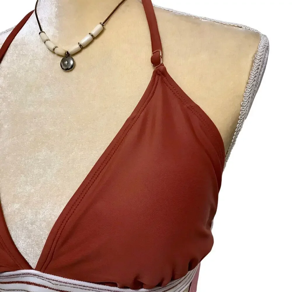 Xhilaration NWT Halter Swim Top Women XL